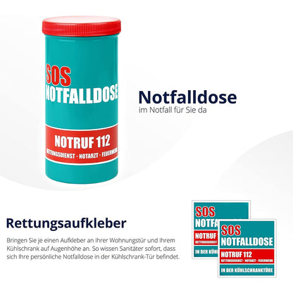 kerpers® Notfalldose 100er Set