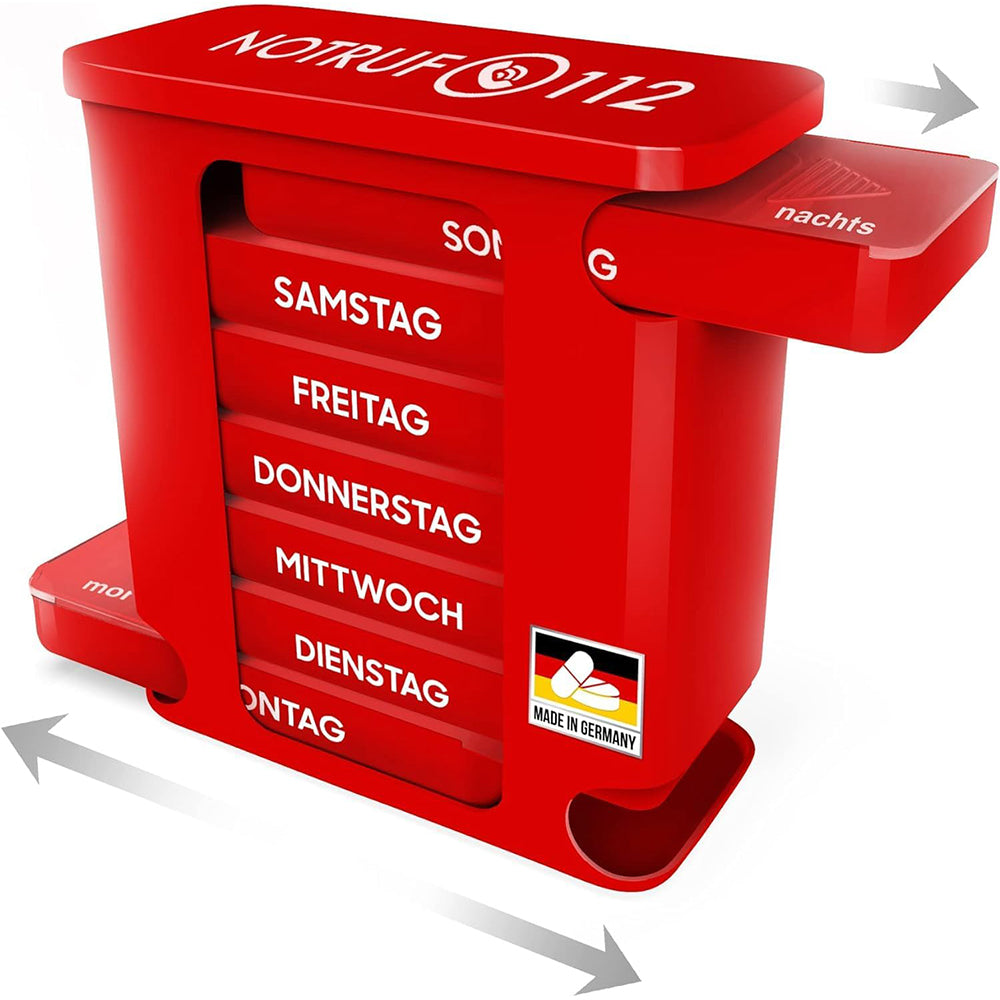 kerpers®  Pillenturm Notruf 112 Rot