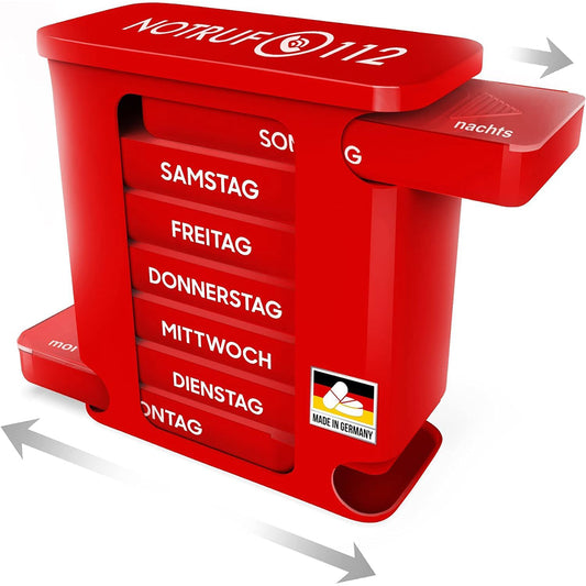 kerpers®  Pillenturm Notruf 112 Rot